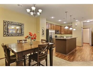 Dining area, and eat in kitchen. Great for enterta