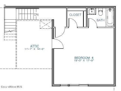 7 Helena bonus room rendering