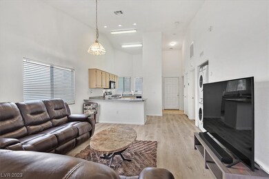 Spacious great room.