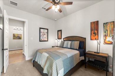 Spacious secondary bedrooms with natural light and