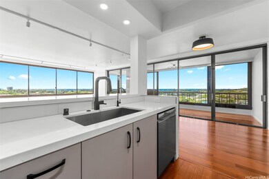 View from your kitchen area as you are cooking...