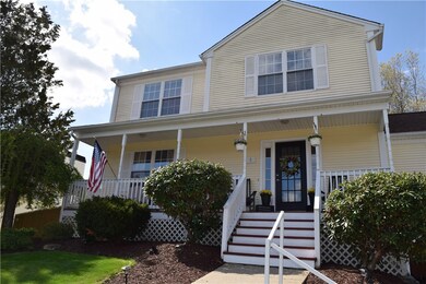 Welcoming front porch