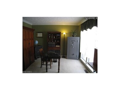 1st floor office with French doors.
