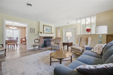 Family room thru to Dining room
