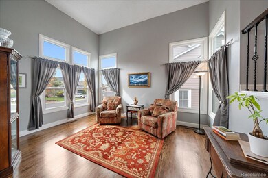 Front living/sitting room. Enjoy all the southern windows/sun.Great piano room
