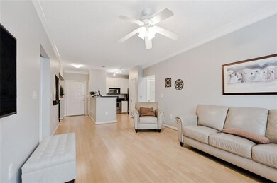 Blonde hardwood open concept living area
