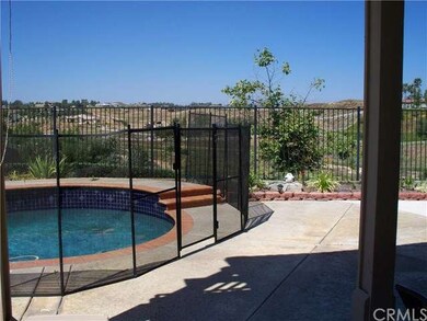 Pool with Security Fence