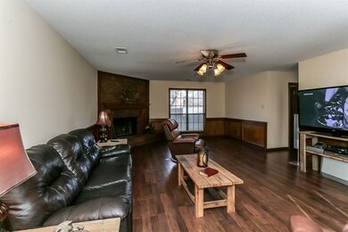 Spacious, warm and inviting great room is enhanced
