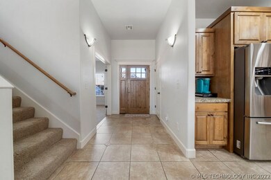 Front entry.