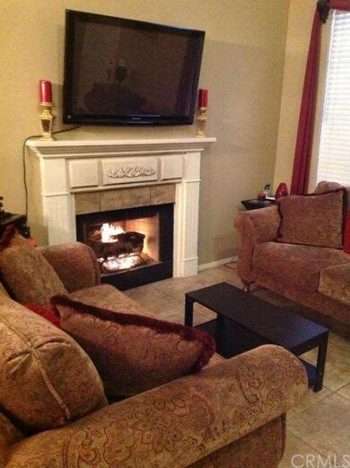Living Room with a cozy fireplace