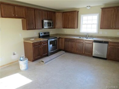 Kitchen. Pic of a similar newly built home but this one has been kept super clean.