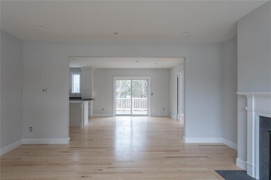 View into dining area