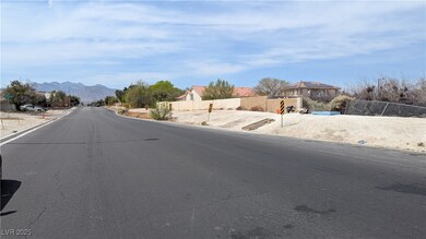 View of street with a mountain view