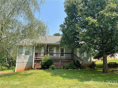 Large level front yard.