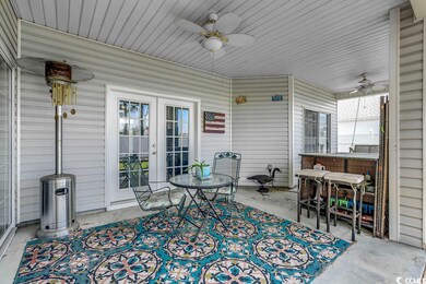 Covered lanai off great room.