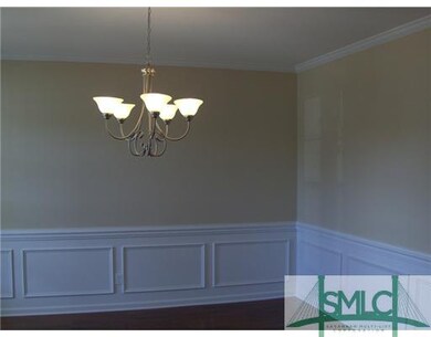 Dining Room. 2-18-13 Dining room has chair rail, w