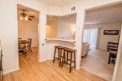 Kitchen to Dinette & Family Room