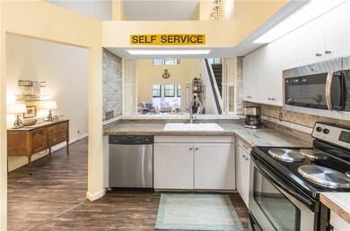 Kitchen open to greatroom