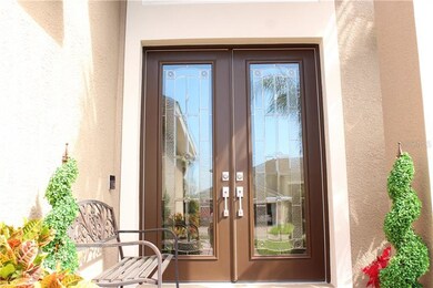 Double 8 foot entry doors