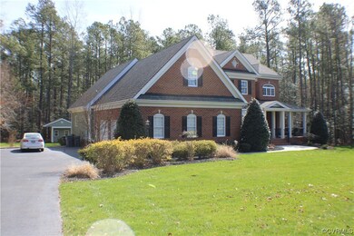 Gorgeous, stately brick home w/ exquisite first fl