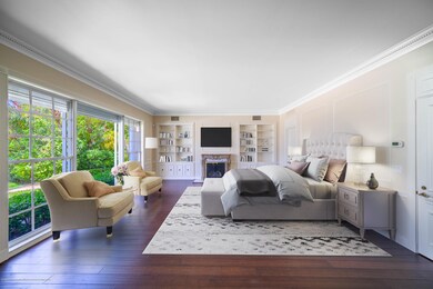 Lakefront Guest Bedroom (cf