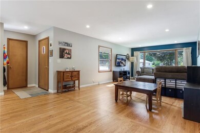 Front entry and beautiful hardwoods!