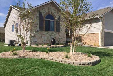 Extensive landscaping.