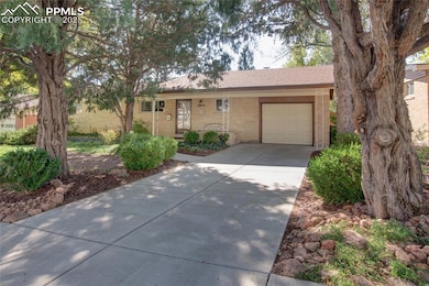 Well maintained concrete driveway