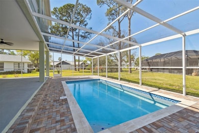 Beautful screened pool & enclosed lanai