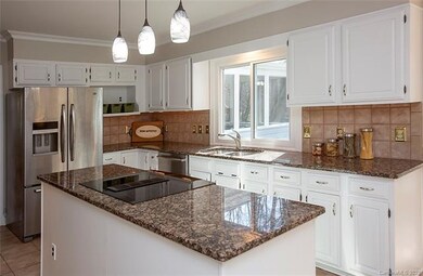 Yes, that's a 10-foot granite island in your new k