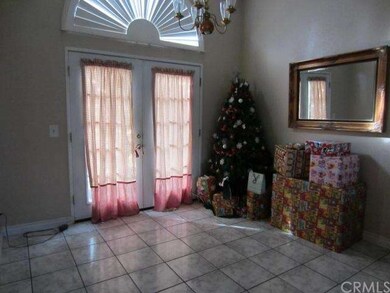 Dining Area with French Doors to Backyard
