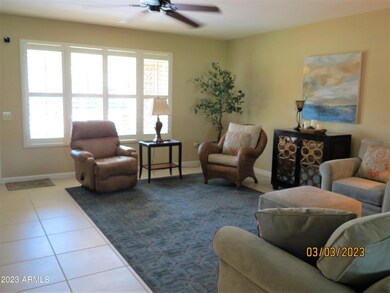 Living Room 1 with Plantation Shutters