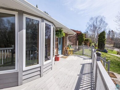 Front Porch over looks Chester Creek !