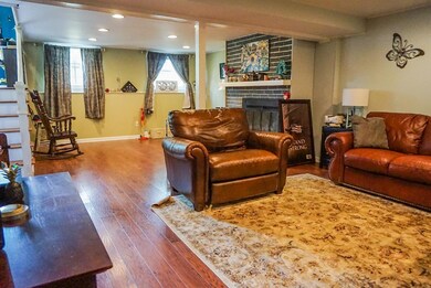 Finished lower level