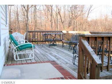 Exterior Front - This deck off the side of the hom