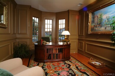 Study w/Panel Molding & Bay Window