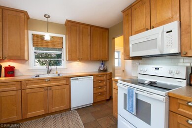 Lots of cupboards and newer appliances