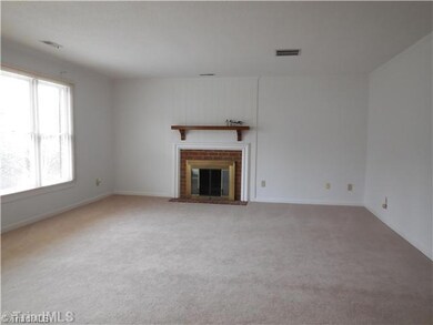 Living Room. Bright and Spacious Living Room with Gas Logs!