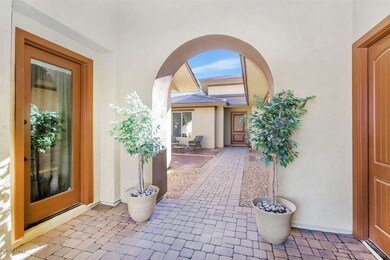 Courtyard Entrance & Door to Casita