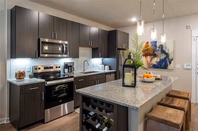 Furnished model, for visual purposes only, not actual unit