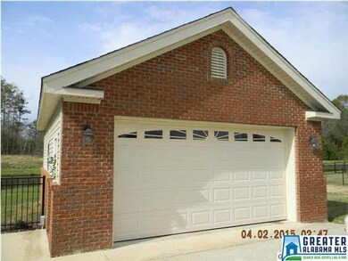 Detached garage can double as your private worksho