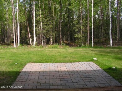 Patio for barbque