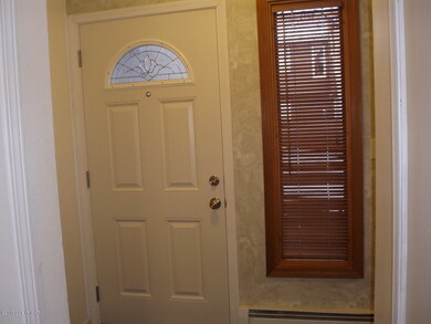 Front entry door