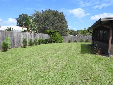 Large fenced-in Backyard