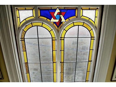 Other. Beautiful stained glass window along south