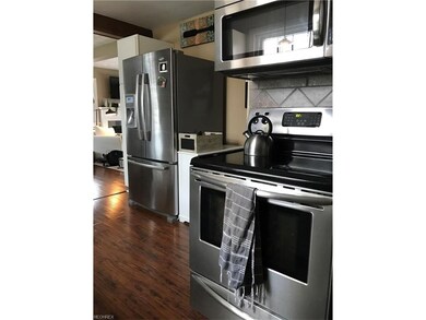 All stainless steel appliances will stay with home