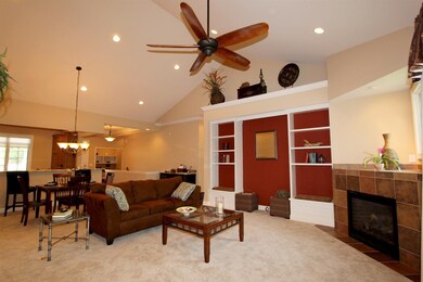 Open Floor Plan featuring Soaring Ceiling Heights 