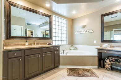 remodeled master bathroom
