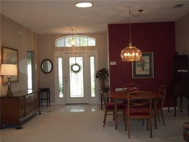 Entry way and Dining room area