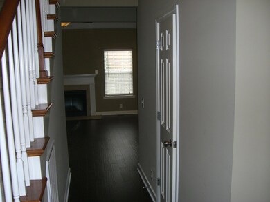The entry foyer